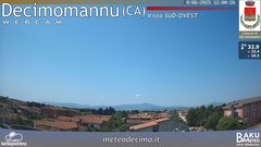 view from Decimomannu on 2025-06-20