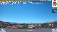 view from Decimomannu on 2025-06-30