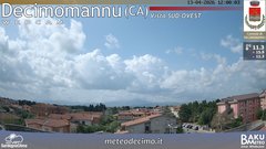 view from Decimomannu on 2026-04-13