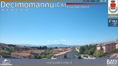 view from Decimomannu on 2026-04-24