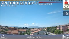 view from Decimomannu on 2026-05-26