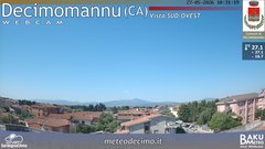 view from Decimomannu on 2026-05-27
