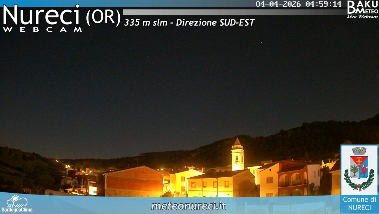 time-lapse frame, Nureci webcam