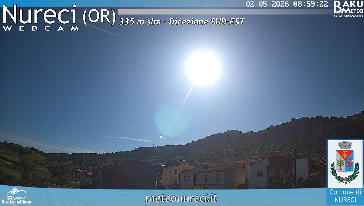 time-lapse frame, Nureci webcam