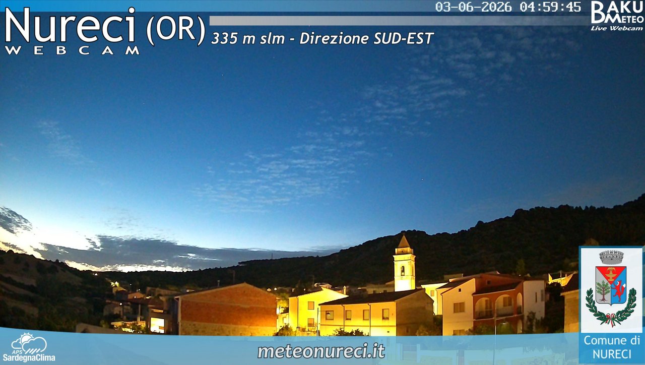 time-lapse frame, Nureci webcam
