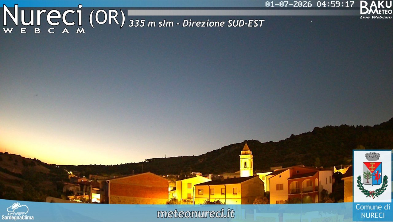 time-lapse frame, Nureci webcam