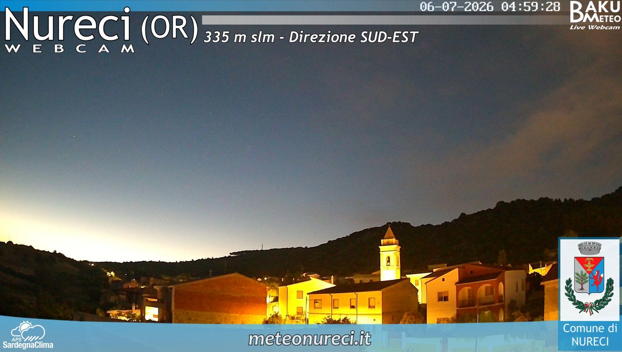 time-lapse frame, Nureci webcam