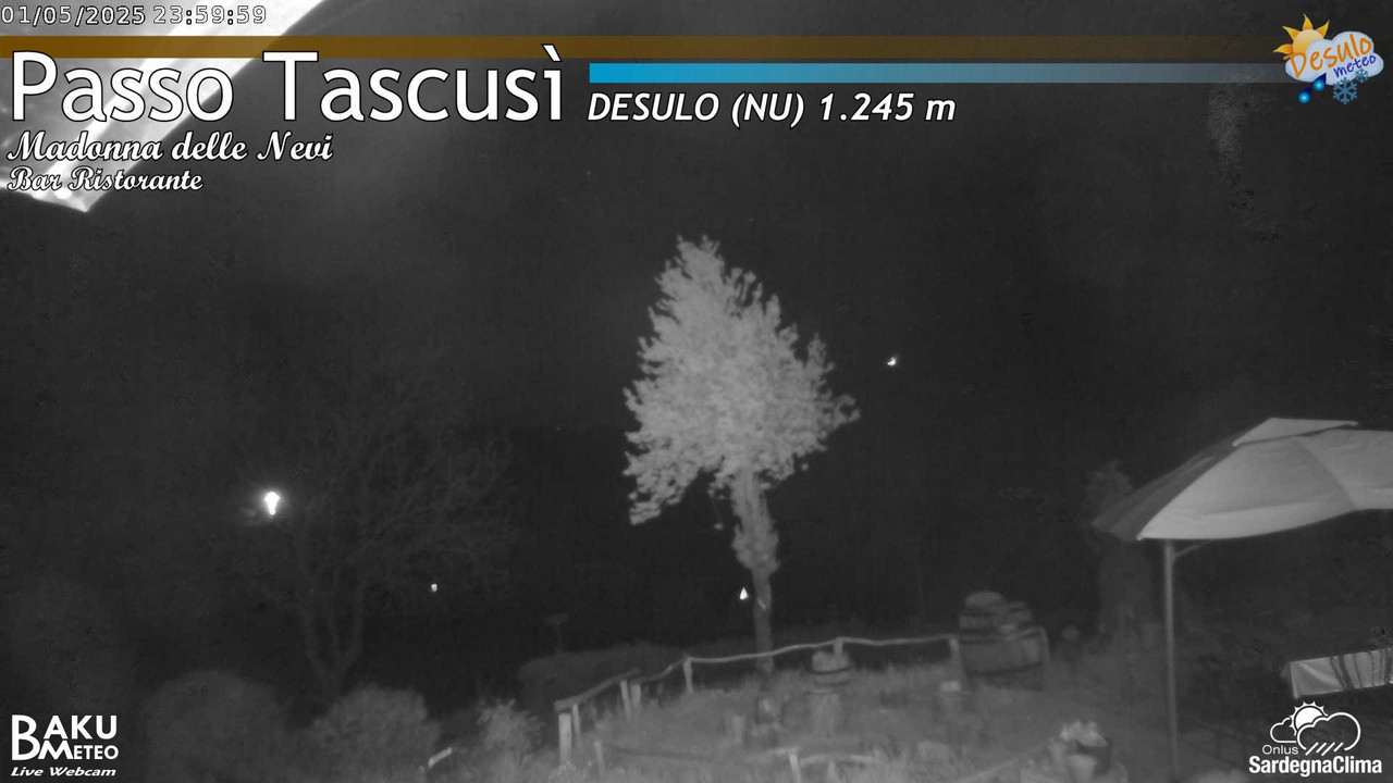 time-lapse frame, Tascusì webcam