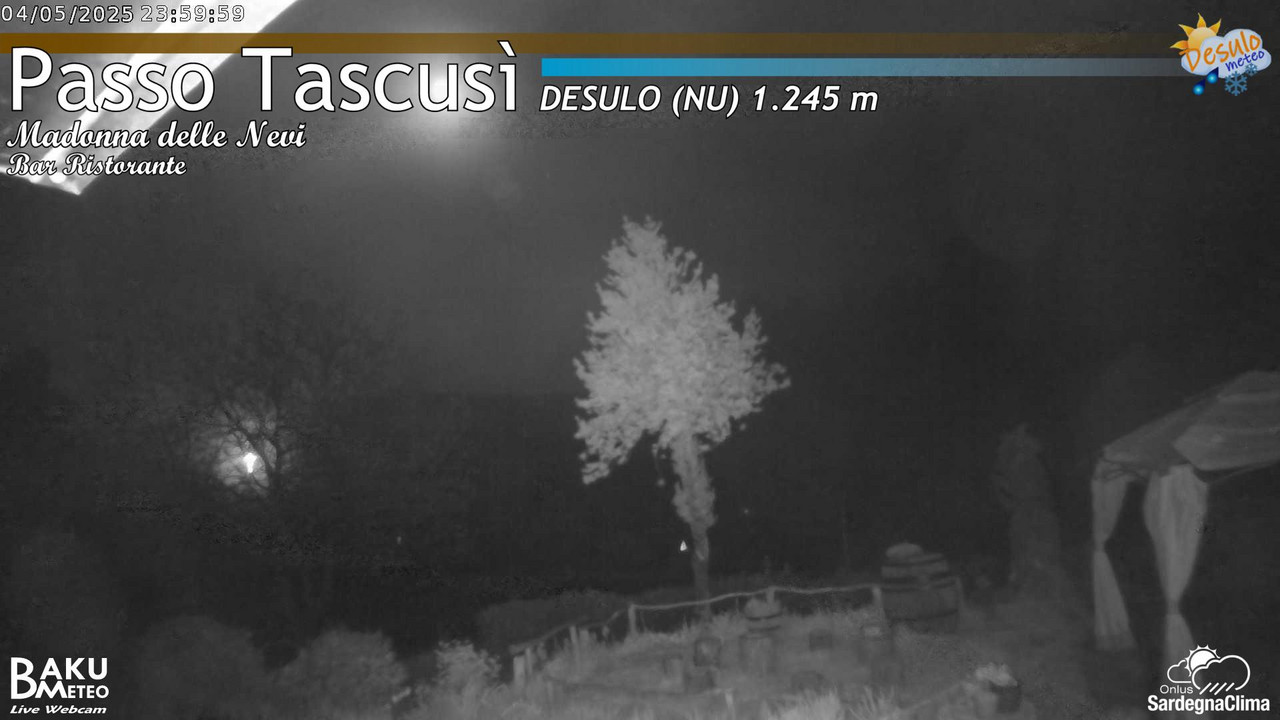 time-lapse frame, Tascusì webcam