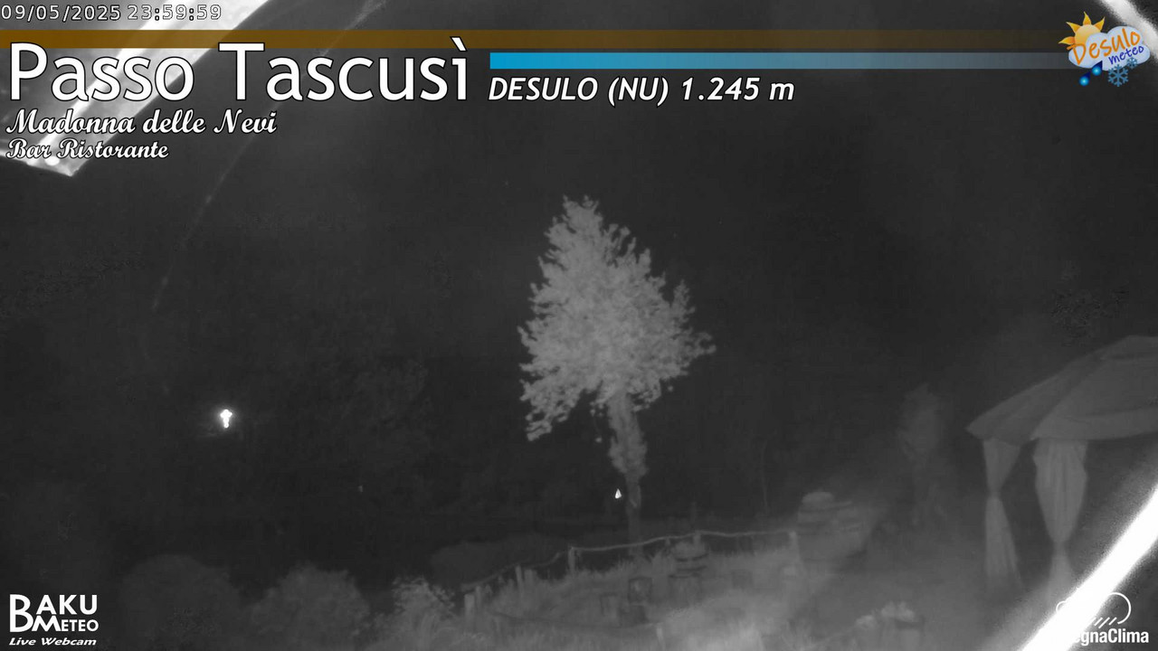 time-lapse frame, Tascusì webcam