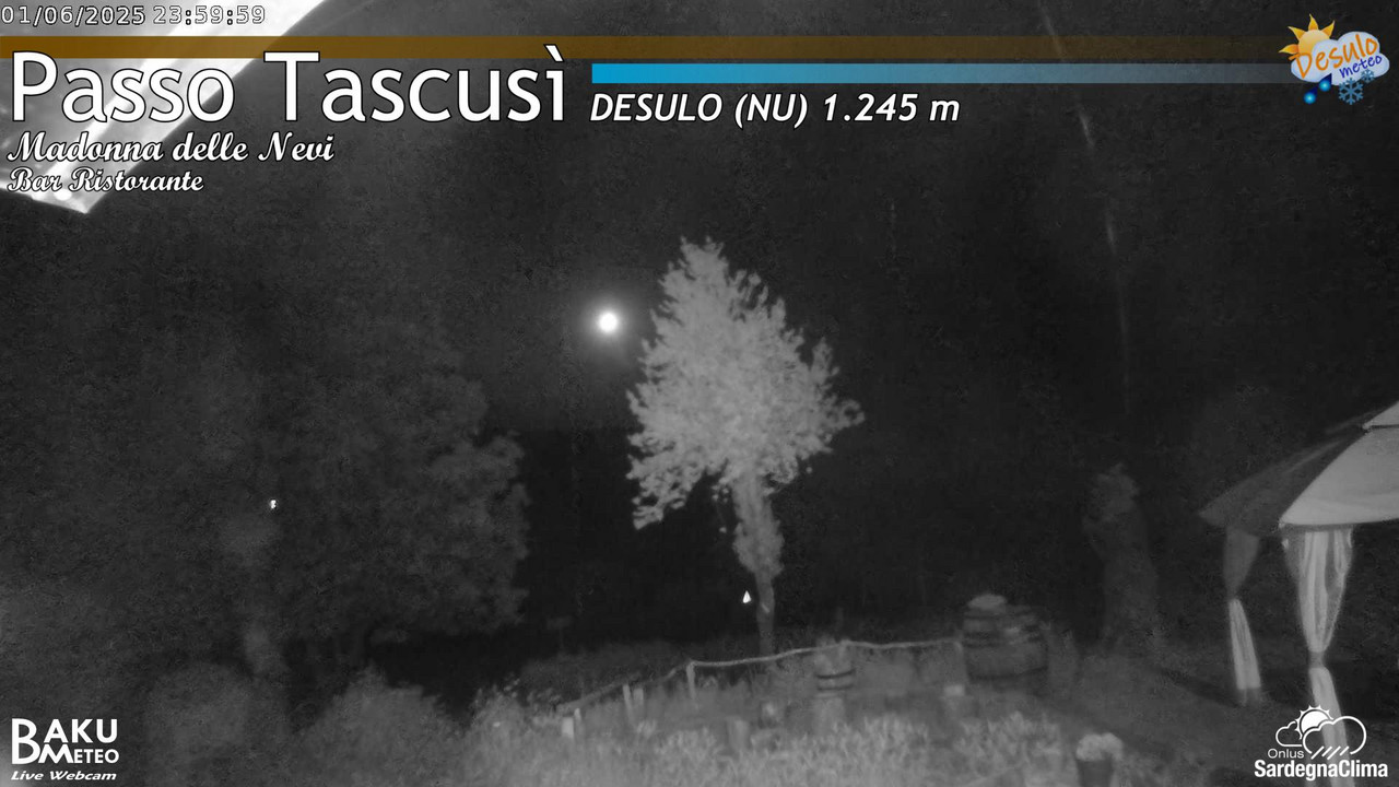 time-lapse frame, Tascusì webcam