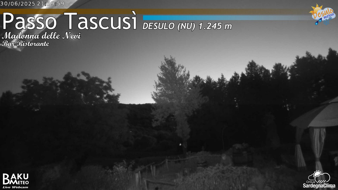 time-lapse frame, Tascusì webcam