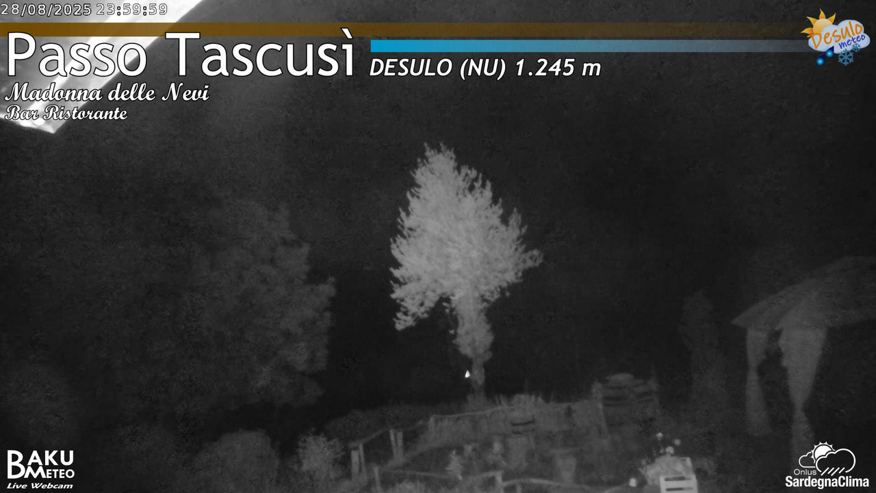 time-lapse frame, Tascusì webcam