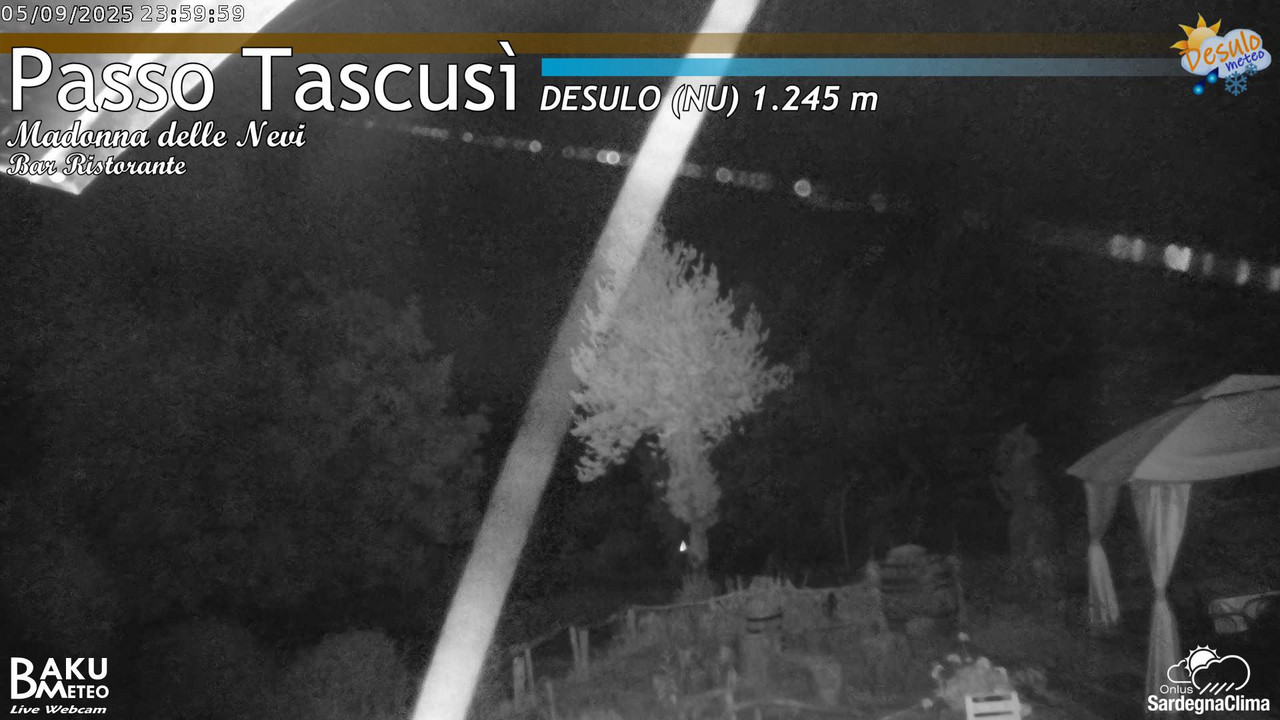 time-lapse frame, Tascusì webcam