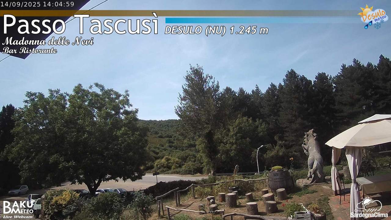time-lapse frame, Tascusì webcam