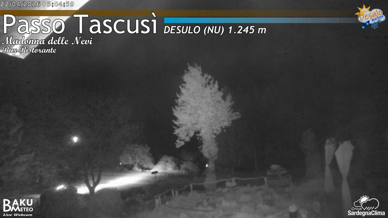 time-lapse frame, Tascusì webcam