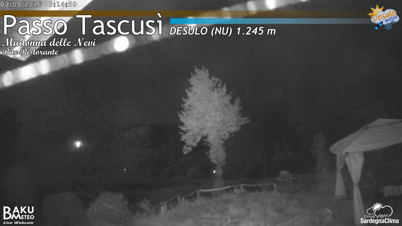 time-lapse frame, Tascusì webcam