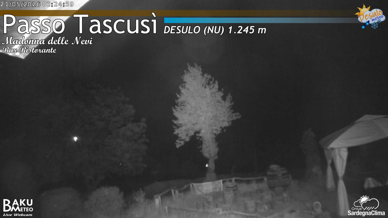 time-lapse frame, Tascusì webcam