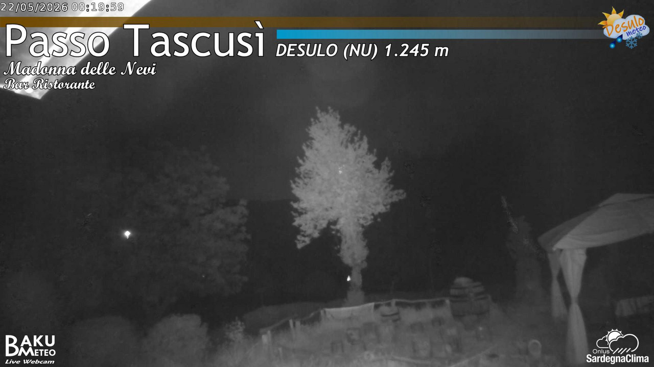 time-lapse frame, Tascusì webcam