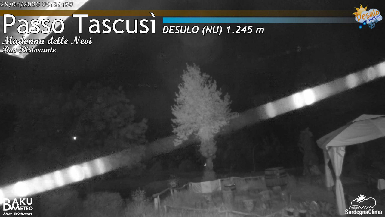 time-lapse frame, Tascusì webcam