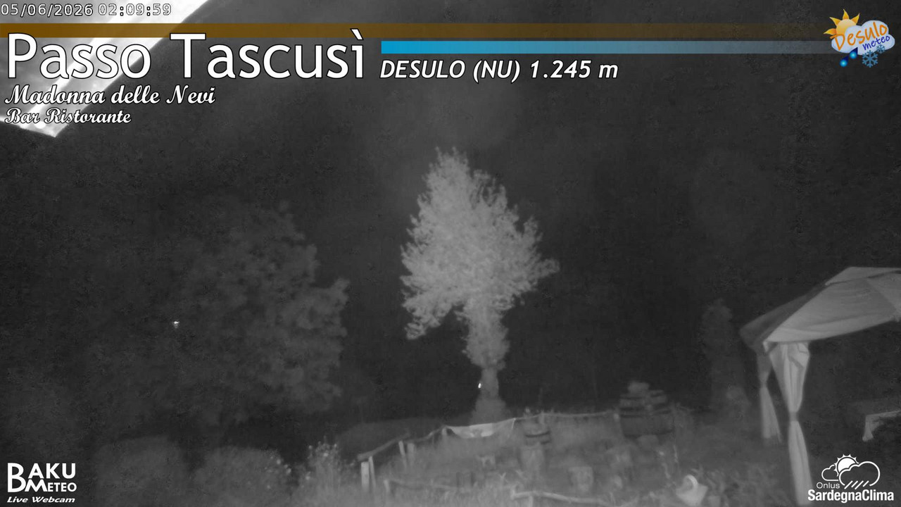 time-lapse frame, Tascusì webcam