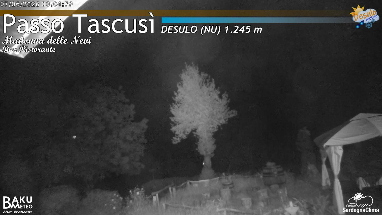 time-lapse frame, Tascusì webcam