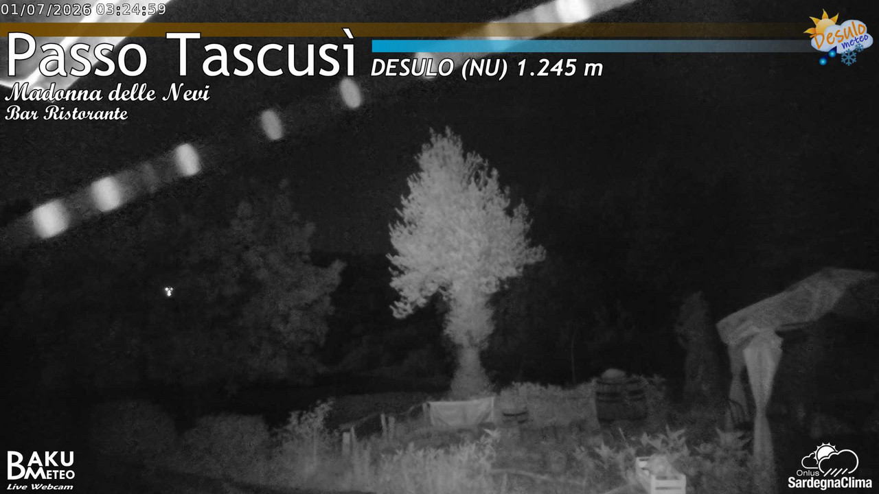 time-lapse frame, Tascusì webcam