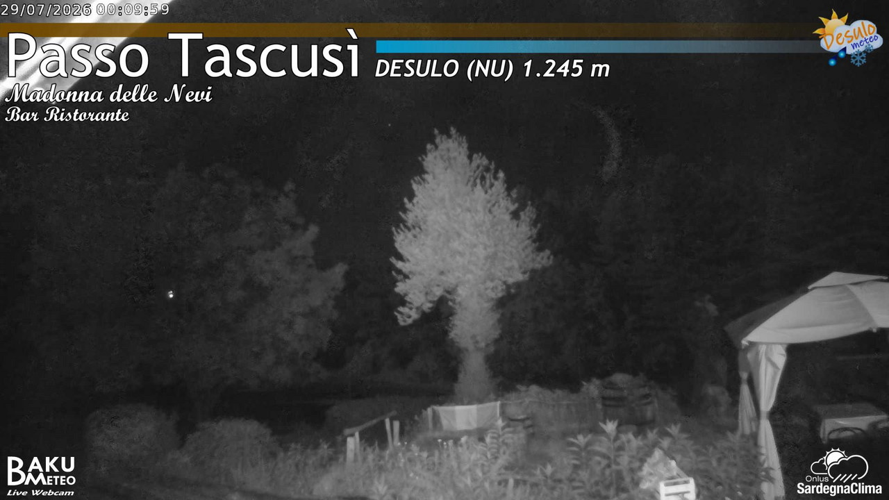 time-lapse frame, Tascusì webcam