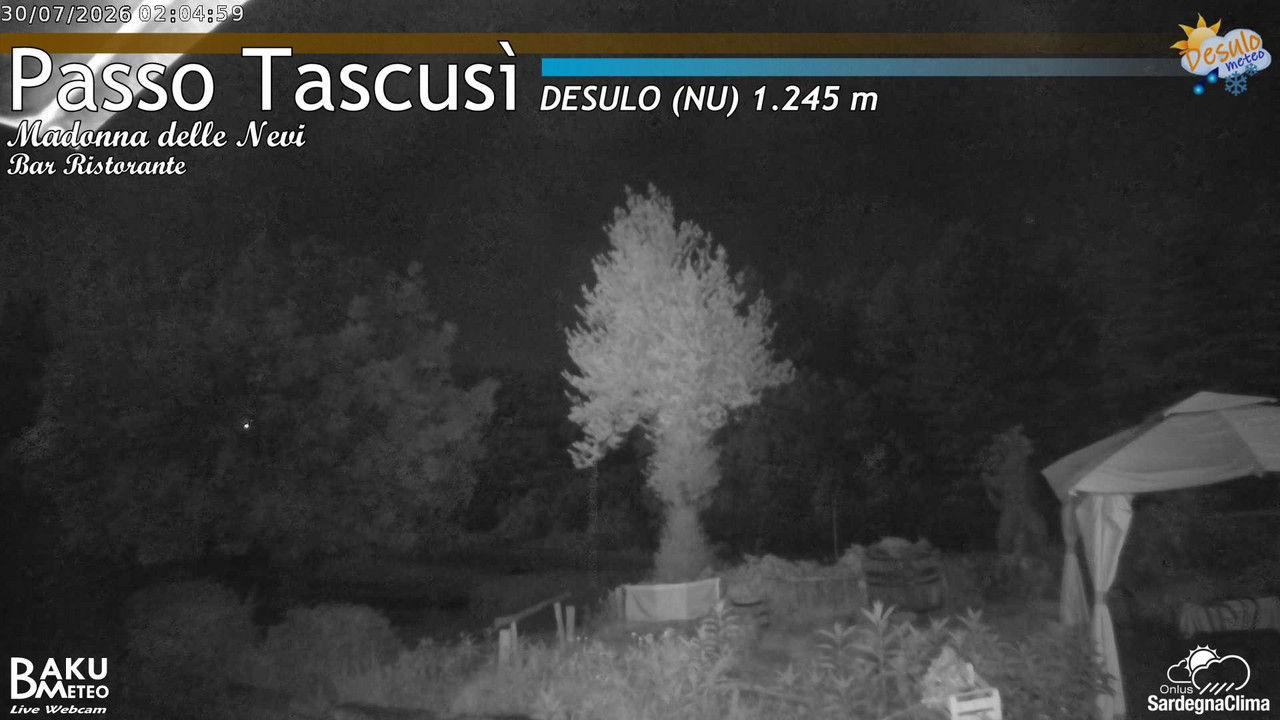 time-lapse frame, Tascusì webcam
