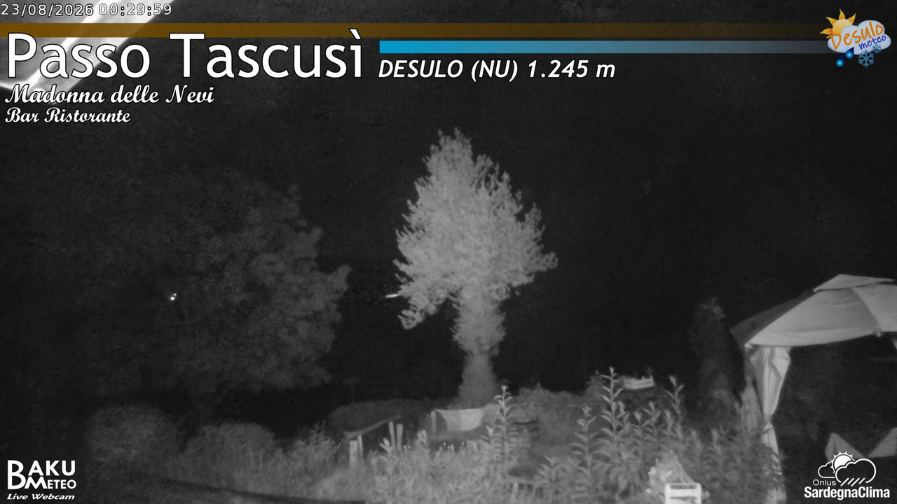 time-lapse frame, Tascusì webcam