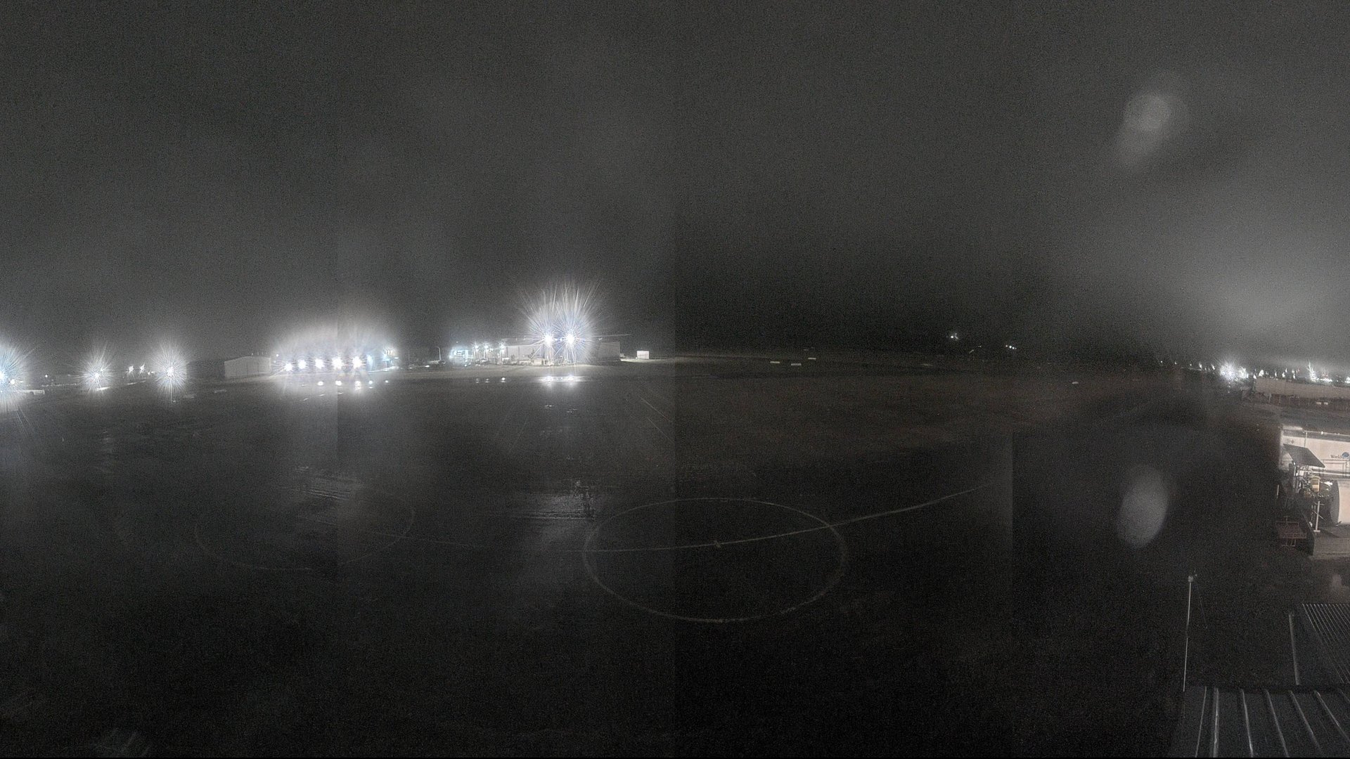 time-lapse frame, Cambridge Airport webcam
