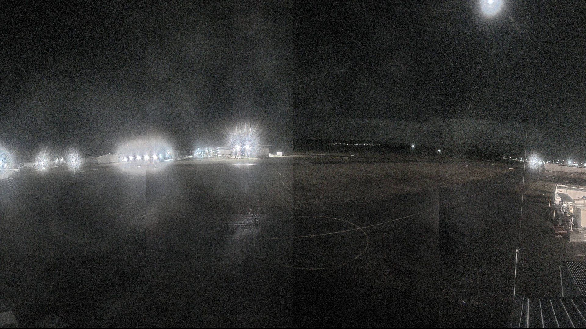 time-lapse frame, Cambridge Airport webcam