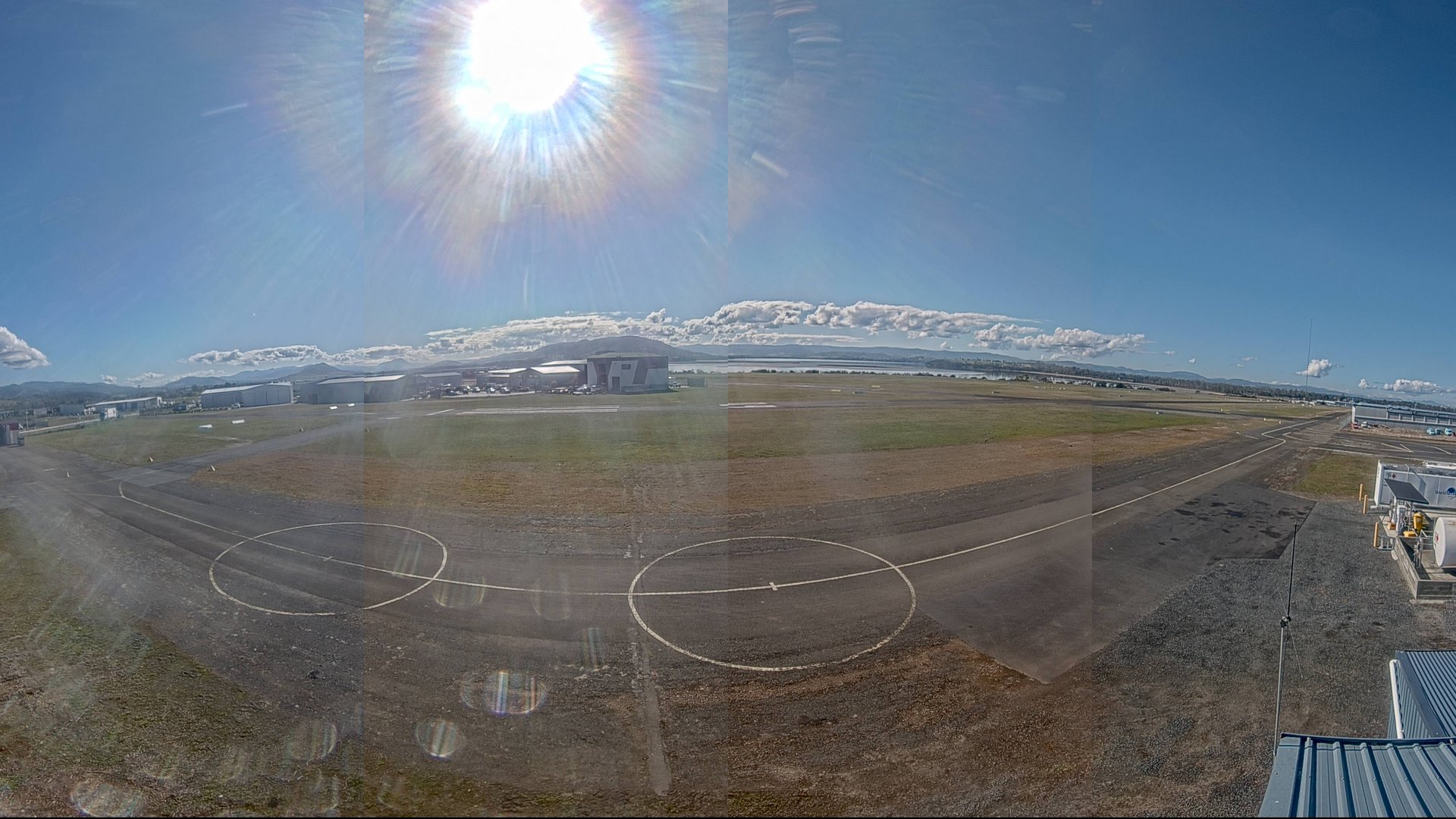 view from Cambridge Airport on 2026-08-17