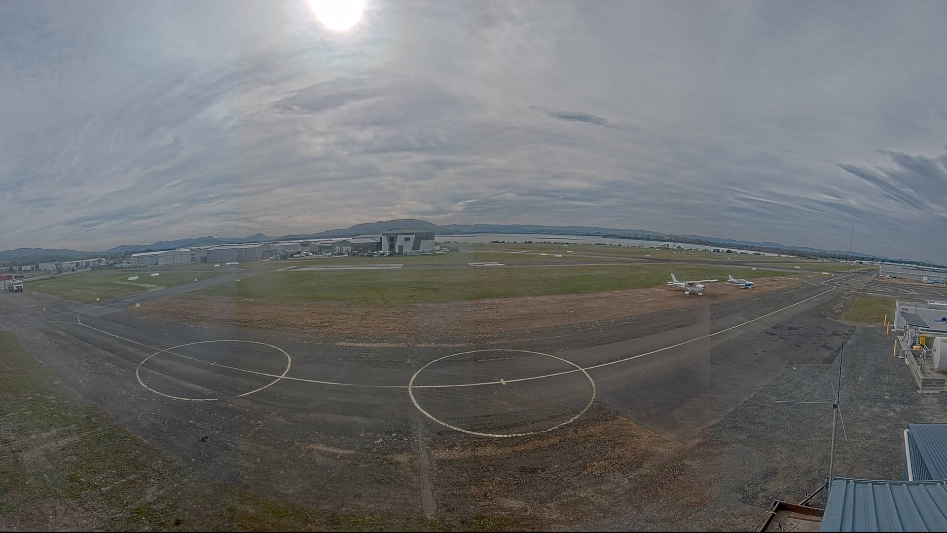 view from Cambridge Airport on 2026-09-01