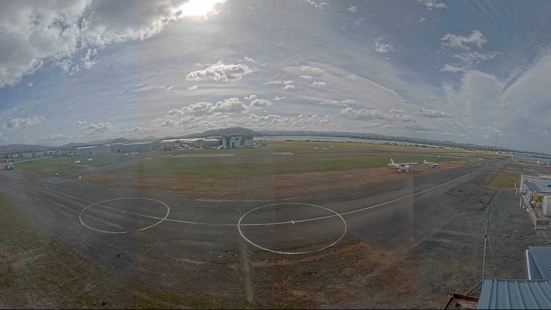view from Cambridge Airport on 2026-09-04