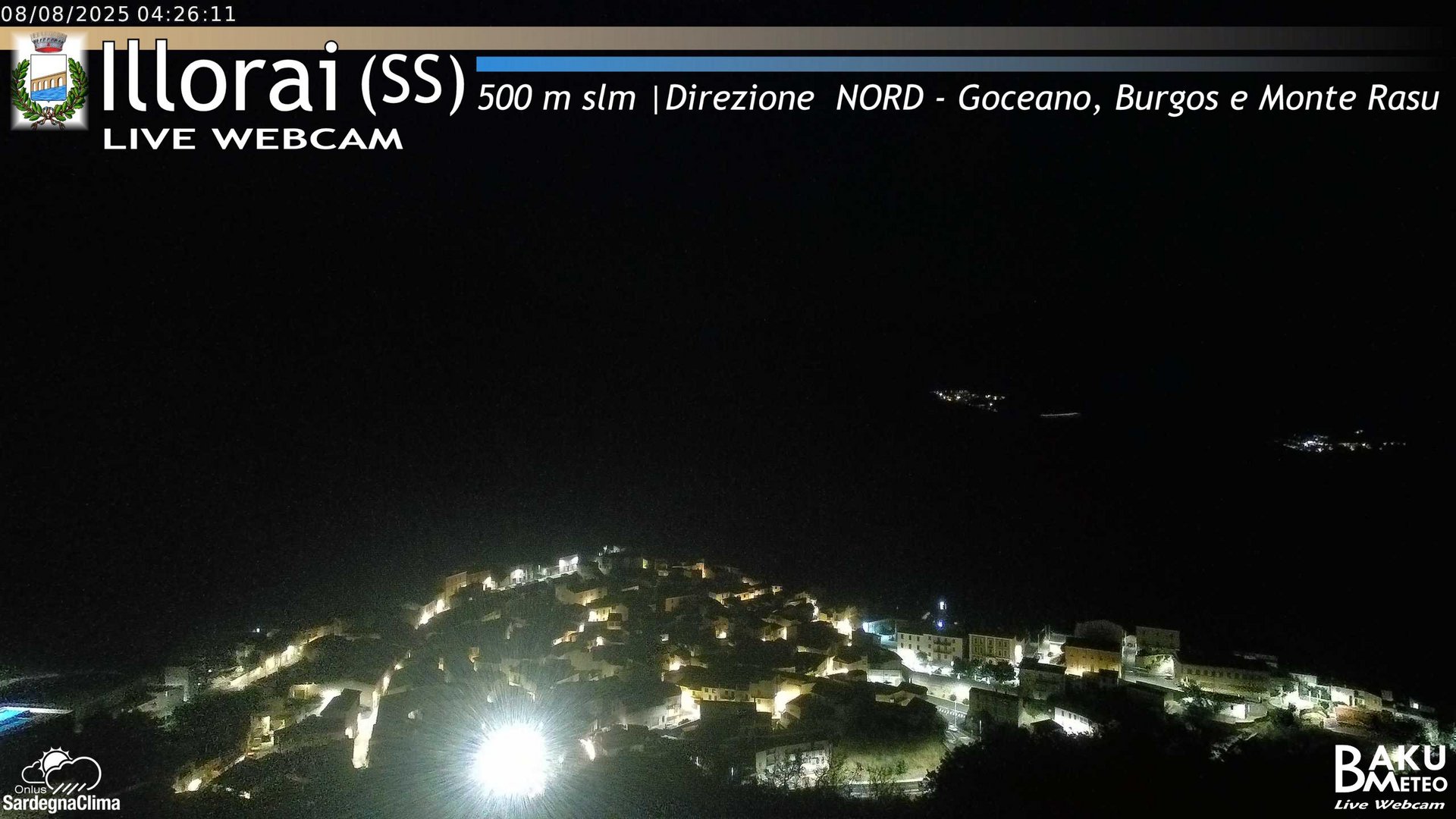 time-lapse frame, Illorai webcam