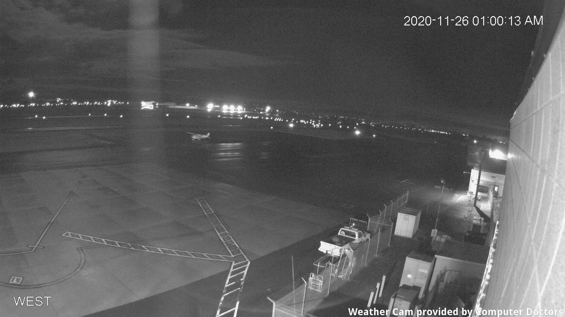 time-lapse frame, West webcam