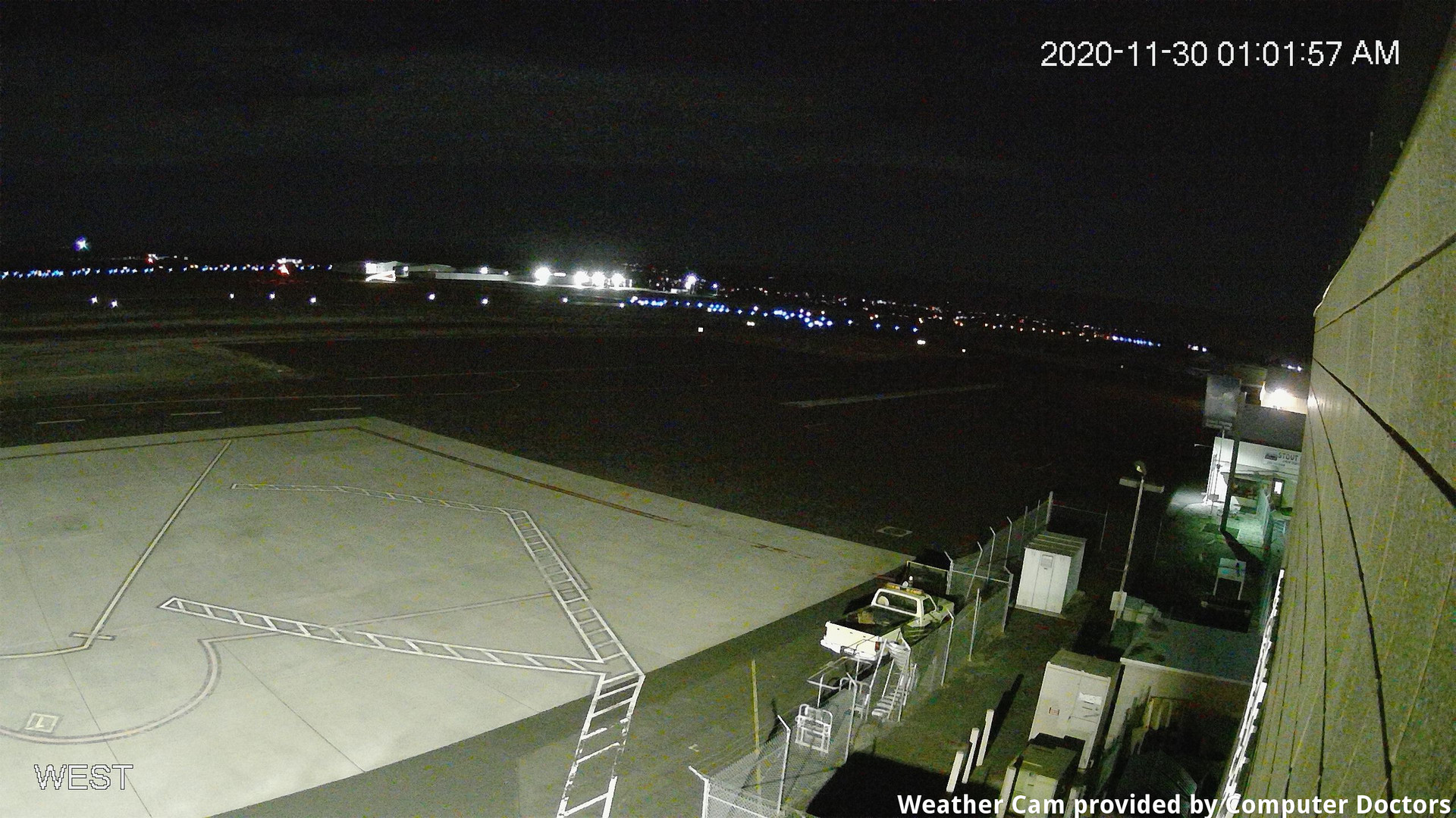 time-lapse frame, West webcam
