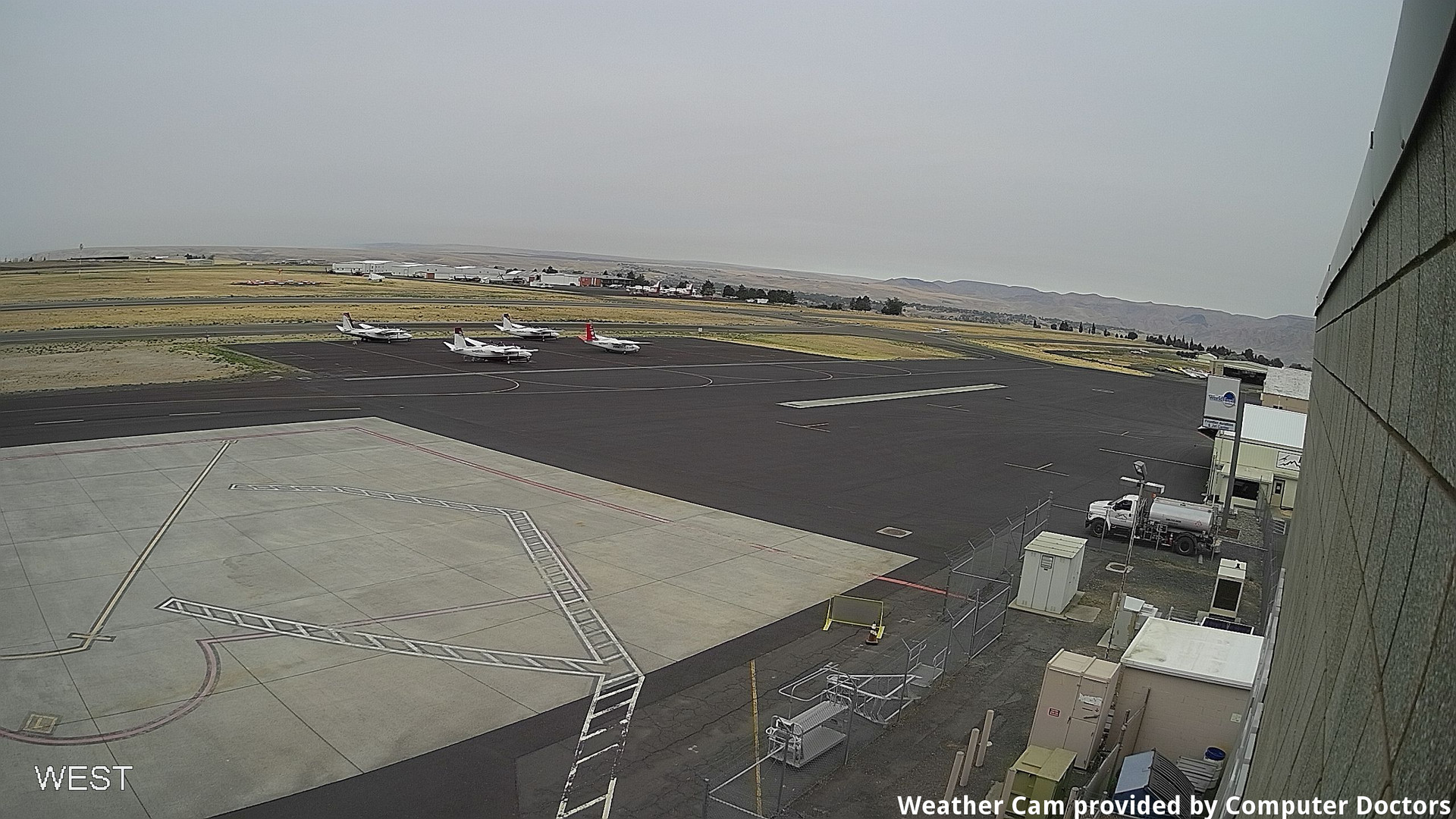 time-lapse frame, West webcam