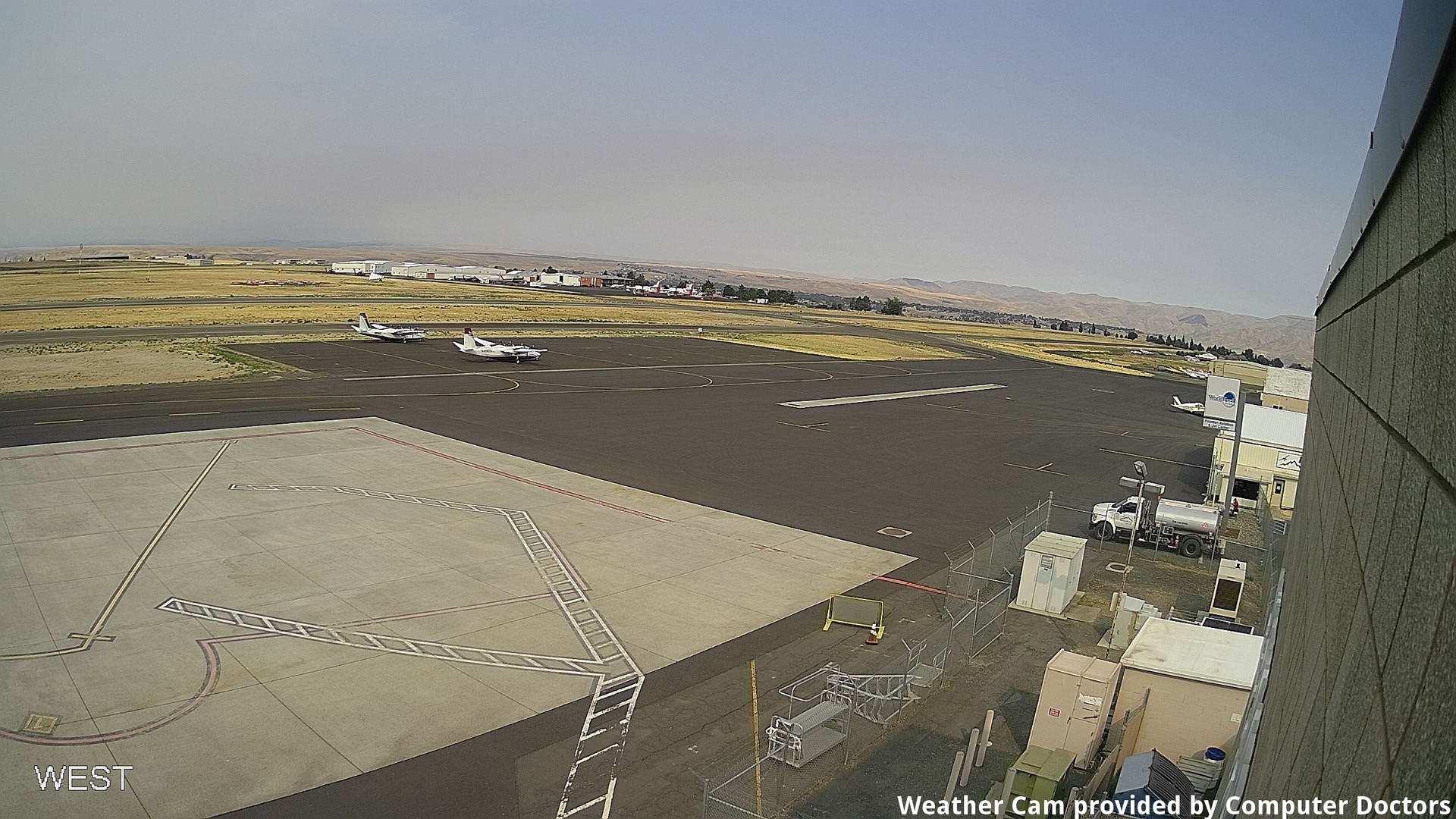 time-lapse frame, West webcam