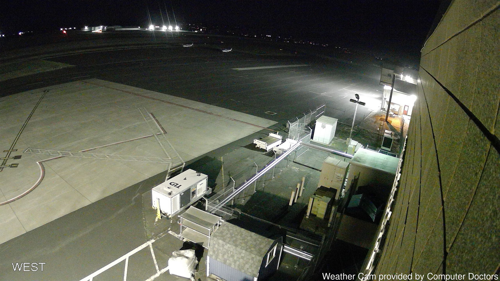 time-lapse frame, West webcam
