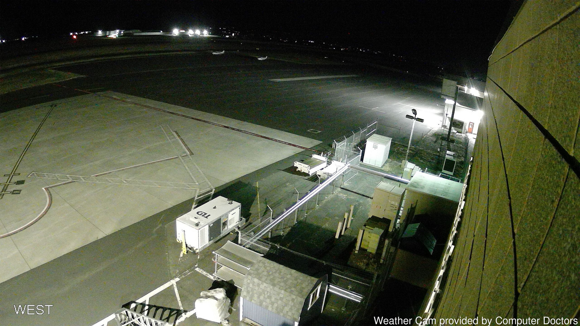 time-lapse frame, West webcam