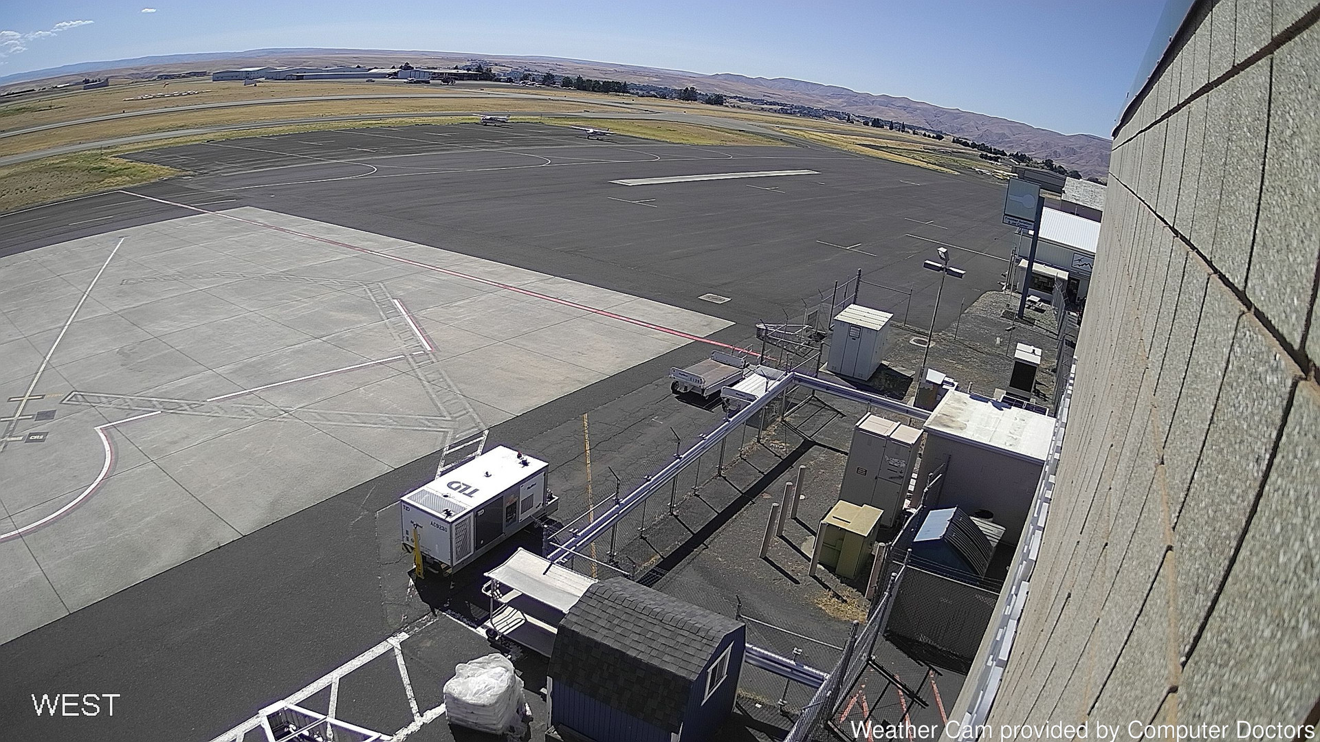 time-lapse frame, West webcam
