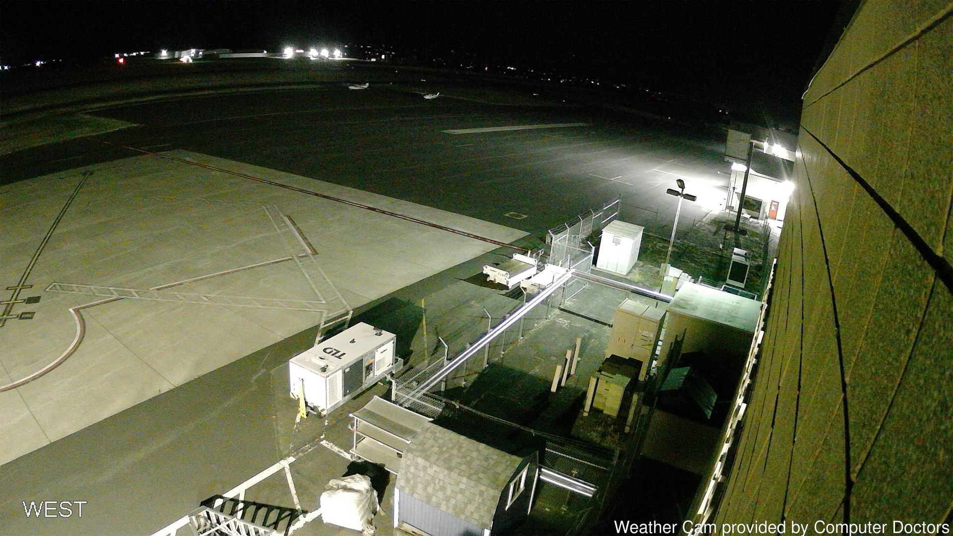 time-lapse frame, West webcam
