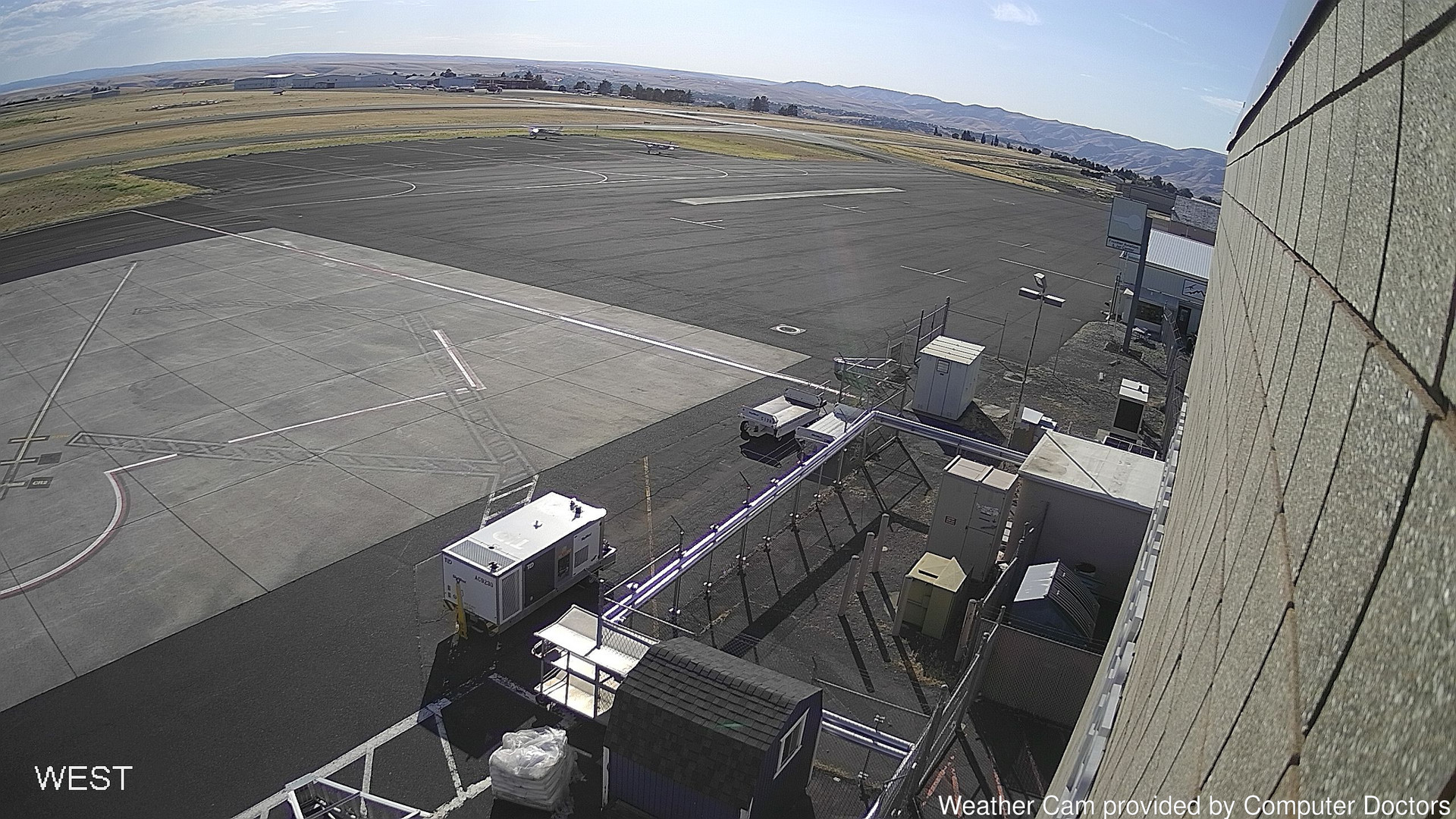 time-lapse frame, West webcam
