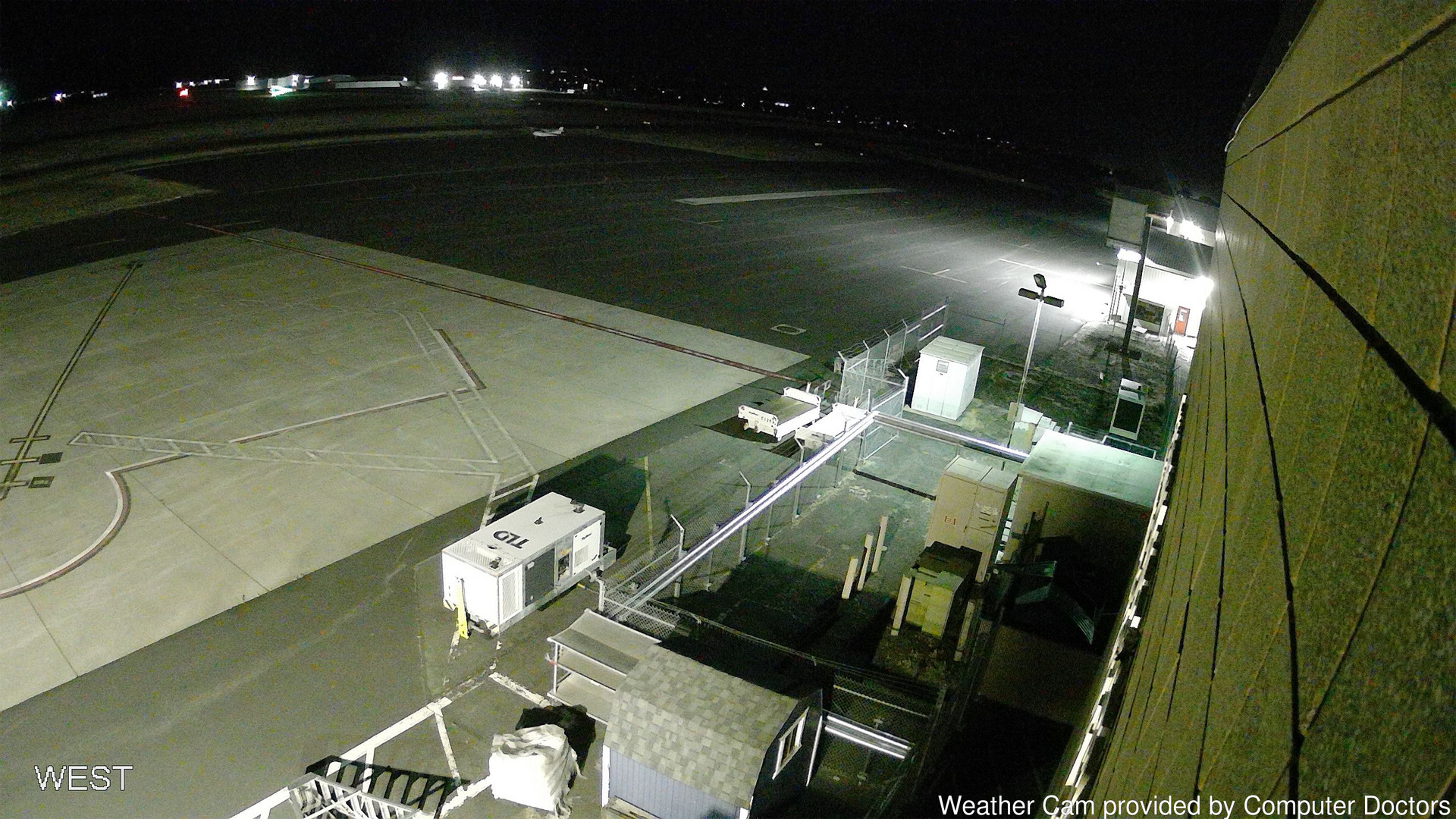 time-lapse frame, West webcam