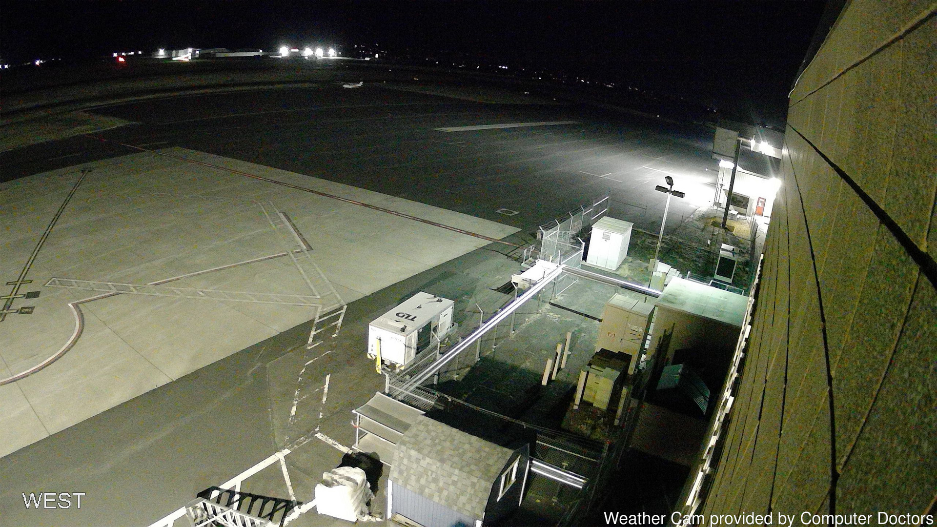 time-lapse frame, West webcam