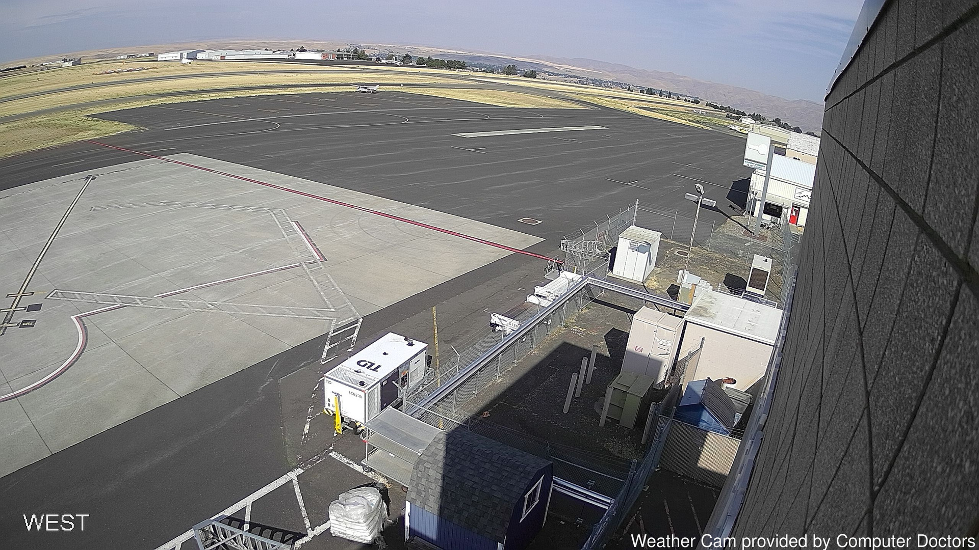time-lapse frame, West webcam