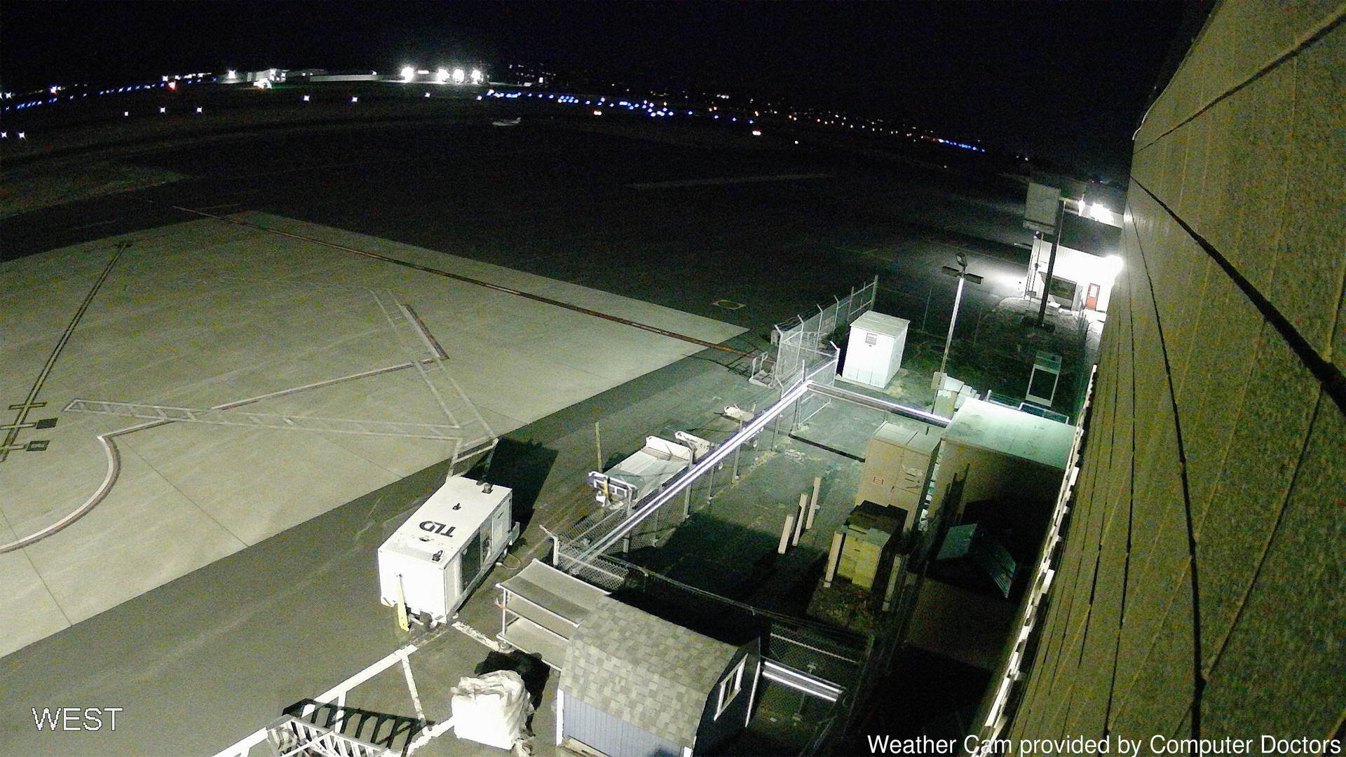 time-lapse frame, West webcam