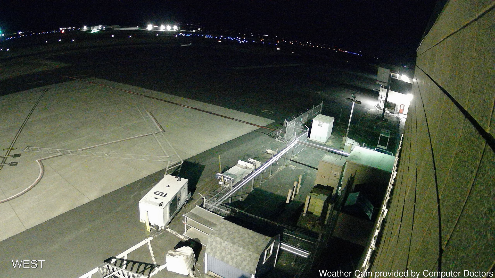 time-lapse frame, West webcam
